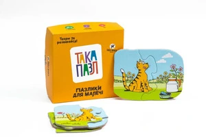 Пазлики для малечі "Котик" ТАКА МАКА (160001-UA)