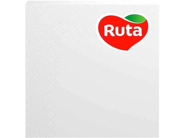 Серветки для диспенсера Ruta білі 17х17 см 1-но шарові 2000 шт/уп (747579)