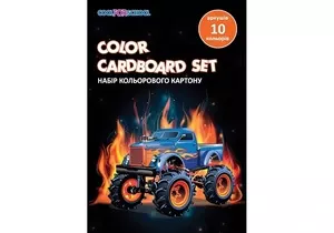 Набір кольорового картону Cool For School А5 10 арк. (CF21002-03)