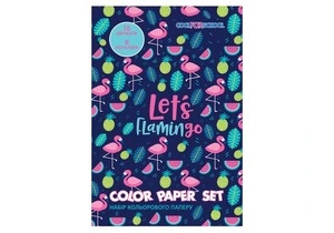 Набір кольорового паперу  Cool For School А4 16арк. 8 кольорів 45 г/м2 (CF05280-09). Фото 2