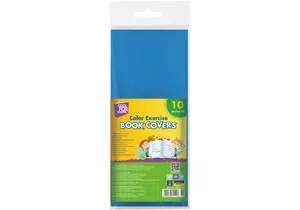 Обкладинки для зошитів Cool For School блакитні 10шт/уп 60 мкм. (CF69124-02)