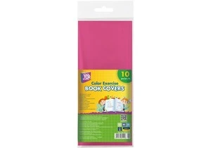 Обкладинки для зошитів Cool For School рожеві 10шт/уп 60 мкм. (CF69124-09)