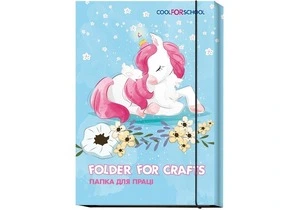 Папка для праці Cool For School А4 ламінований картон на гумці (CF32005-09). Фото 2