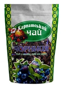 Чай розсипний Карпатський Чорниця 100г (210201)