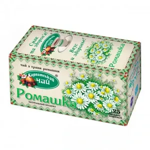 Чай в пакетиках Карпатський Ромашка 1г x 25 шт (210058)