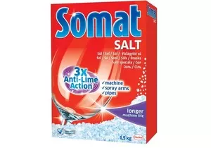 Сіль для посудомийних машин Somat 1.5 кг (18.33.040)