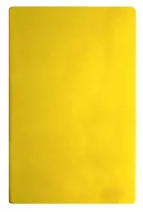 Діловий записник А5, Vivella, тверда обкладинка, білий нелінований блок, жовтий