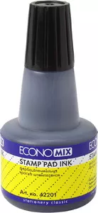 Фарба Economix штемпельна 30 мл. чорний (E42201-01)