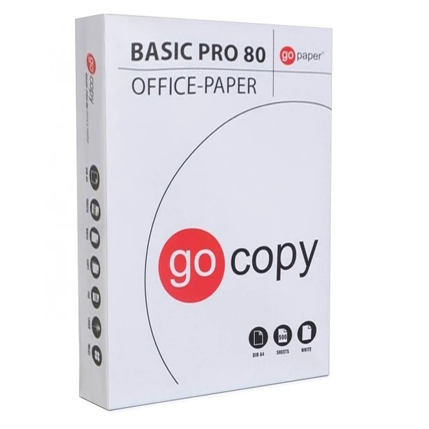 Папір офісний GO Copy Basic Pro А4 80г/м2 клас B 500 арк. (40551551)