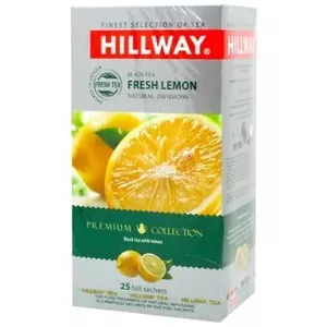 Чай Hillway чорний Лимон Саше 25х1,5 г (990256)