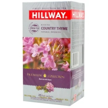 Чай Hillway чорний Чебрець Саше 25х1,5 г (990317)