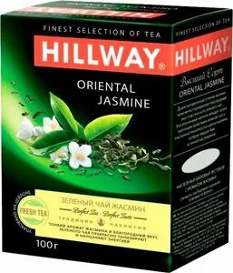 Чай розсипний Hillway зелений Жасмін Лист 100г  (990102)