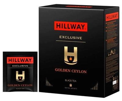 Чай Hillway чорний Цейлон Ексклюзив 25х1,5 г (990560)