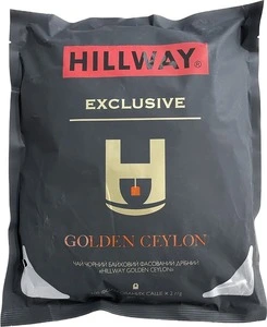 Чай Hillway чорний Голд Цейлон Ексклюзив 100х2г (990607)