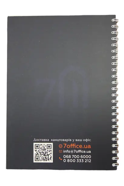 Блокнот в клітинку А5 50арк 7Office (1133). Фото 3