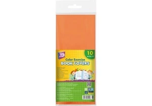 Обкладинки для зошитів Cool For School помаренчеві 10шт/уп 60 мкм. (CF69124-06)