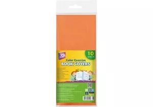 Обкладинки для зошитів Cool For School помаренчеві 10шт/уп 60 мкм. (CF69124-06)