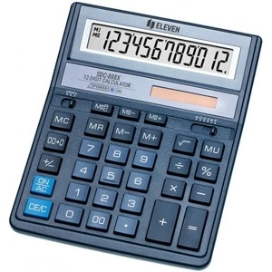 Калькулятор офісний Eleven CDC-888 XBL синій12-и розрядний 203х158х31 мм (CDC-888 XBL)