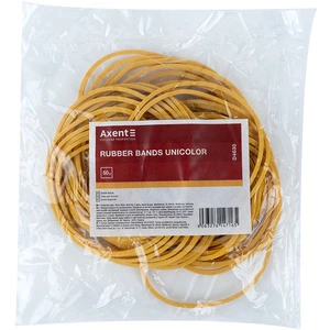 Гумки для грошей Axent Unicolor 50 г 70% натуральний каучук d 60 мм (D4630)
