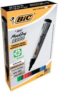 Набір маркерів перманентних BIC 2000 4 кольори (bc8209112). Фото 2