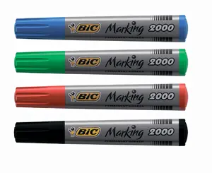 Набір маркерів перманентних BIC 2000 4 кольори  (bc8209112)