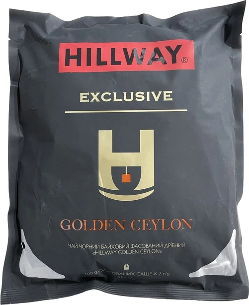 Чай Hillway чорний Цейлон Ексклюзив Економ 100х2г (991024). Фото 2
