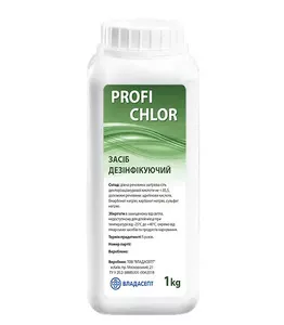 Дезинфікуючий засіб Profi Chlor банка 1 кг (1320)