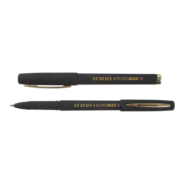 Ручка гелева Buromax Rouber Touch чорнило синє 1 мм пластик (BM.8337-01)