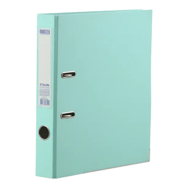 Папка-реєстратор Buromax Etalon PASTEL м'ятний  A4 50 мм одностороння PP (BM.3018-38c)
