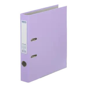 Папка-реєстратор Buromax Etalon PASTEL бузковий  A4 50 мм одностороння PP (BM.3018-26c)