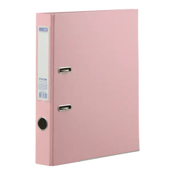 Папка-реєстратор Buromax Etalon PASTEL рожевий  A4 50 мм одностороння PP (BM.3018-10c)