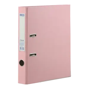 Папка-реєстратор Buromax Etalon PASTEL рожевий  A4 50 мм одностороння PP (BM.3018-10c)