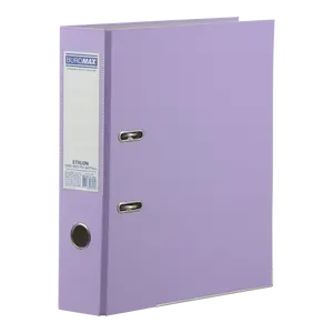 Папка-реєстратор Buromax Etalon PASTEL бузковий A4 70 мм одностороння PP (BM.3017-26c)