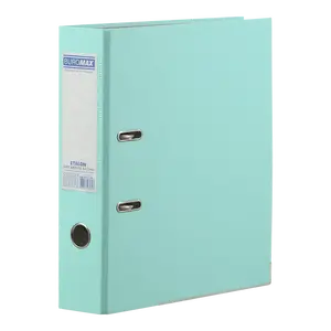 Папка-реєстратор Buromax Etalon PASTEL м'ятний A4 70 мм одностороння PP (BM.3017-38c)