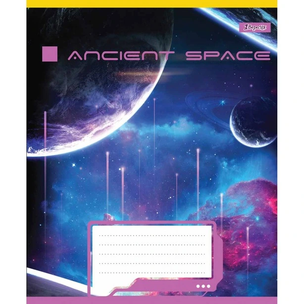 Зошит шкільний 1 Вересня Ancient space А5 48 арк. клітинка м'яка політурка (766435). Фото 5