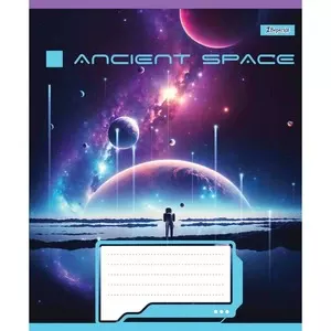 Зошит шкільний 1 Вересня Ancient space А5 48 арк. клітинка м'яка політурка (766435)
