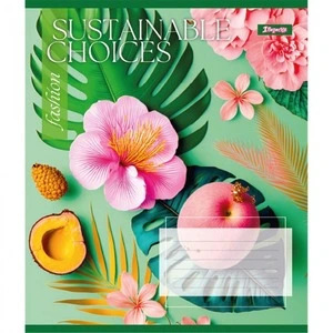 Зошит шкільний 1Вересня Sustainable choices А5 96 арк. клітинка м'яка політурка (766763). Фото 2