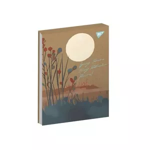 Зошит офісний YES Perfect Spring А5 80арк. клітка тверда палітурка крафт (151909)