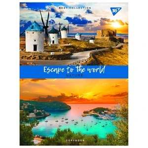 Зошит офісний YES Escape to the world А4 48арк. клітинка (681933). Фото 3
