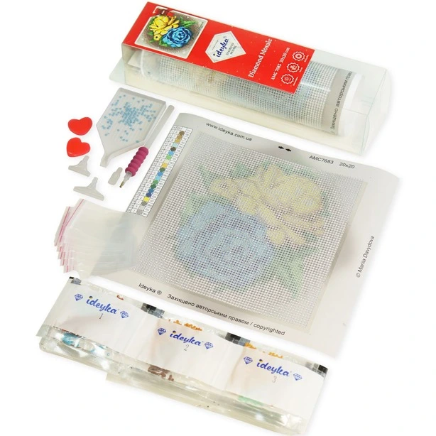 Картина з алмазної мозаїки "Містечко Італії " 40х50см (AMC7675). Фото 2