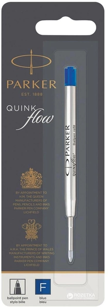 Стержнь кульковий Parker Quink Flow колір синій  0.8 мм. (10 231BLU )