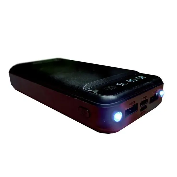 Повербанк літій-полімерний 20000 mAh чорний (ЕН-Р-02-В). Фото 2