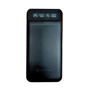 Повербанк літій-полімерний 20000 mAh чорний (ЕН-Р-02-В)