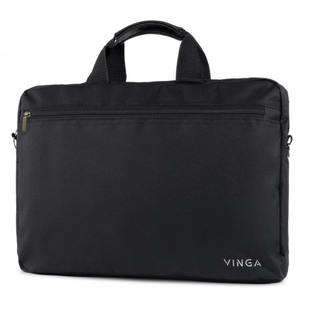 Сумка для ноутбука Vinga 15.6 black nylon NB110BK (225742). Фото 2