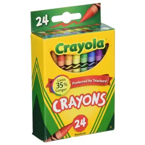 Олівці воскові 24 кол Crayola (9024)