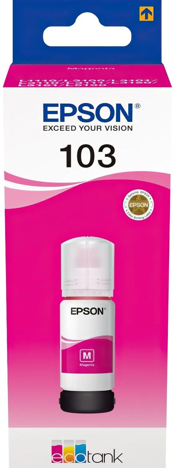 Контейнер з чорнилом EPSON L31xx Magenta (103) (C13T00S34A). Фото 2