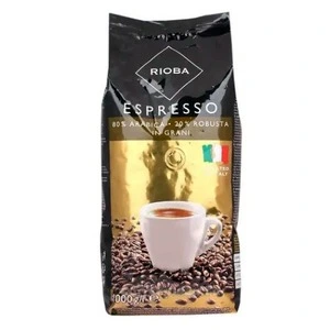 Кава в зернах Rioba Espresso Gold 1кг 80% арабіка 20% робусти (247974)