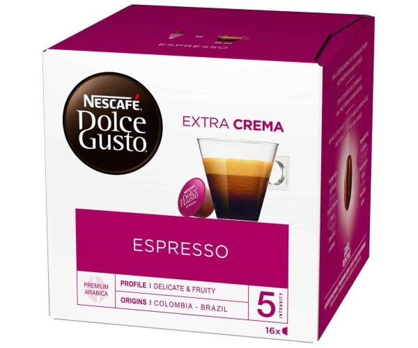 Кава в капсулах NESCAFE Dolce Gusto Espresso 88 г 16 шт (259427)