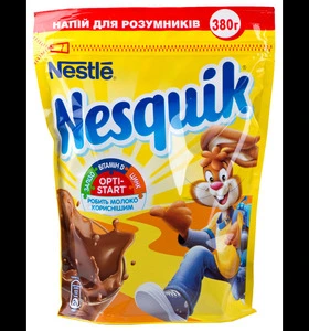 Какао-напій Nesquik шоколадно-молочний Коктель 380г (702493)