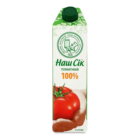 Сік Наш 0,95л томатний (340624)